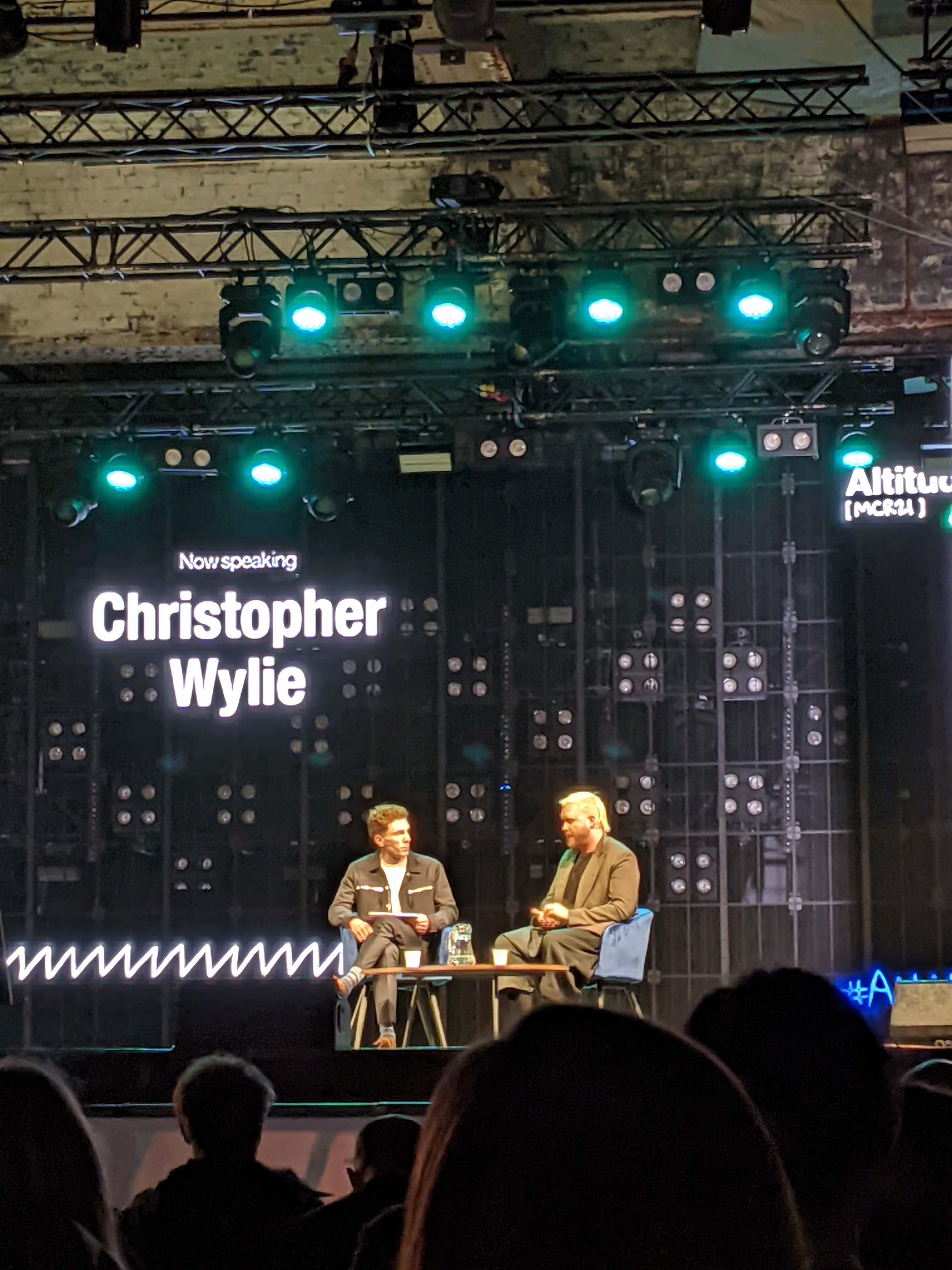 Conversation with Christopher Wylie